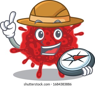 buldecovirus un explorador experimentado con una brújula