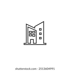 design de vetor de arte de linha de construção
