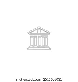 bulding line art vector desing

