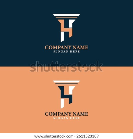 BULDING LOGO - LETTER H LOGO DESIGN