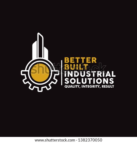 bulding logo with strong character