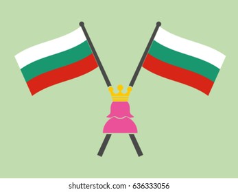 Bulgaria Emblem Queen