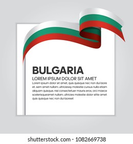 Bulgarien-Flaggenhintergrund