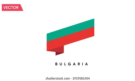 Bulgaria Flag Icon. Vector isolated illustration of the flag of Bulgaria