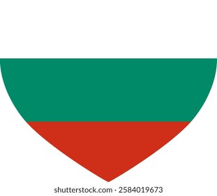 Bulgaria flag illustrator country flags round symbol nation 