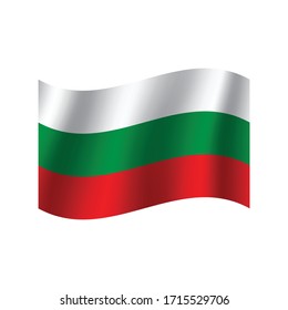 Bulgaria  flag. Nation vector Bulgaria 
 flag
