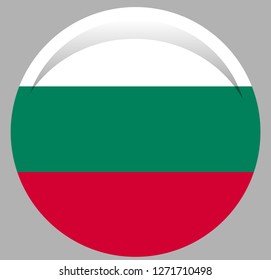 Bulgaria flag, official proportion correctly. National Bulgaria flag. Flat