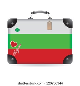 Bulgaria flag on bag
