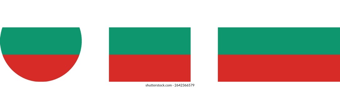 
Bulgaria flag PNG vector. Bulgaria square and round icon isolated on transparent PNG background. Bulgaria flag icon.

