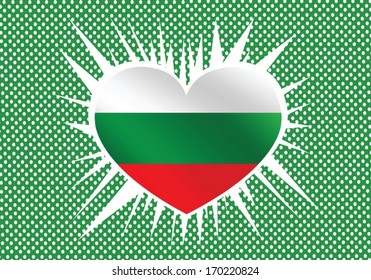 Bulgaria flag themes idea design