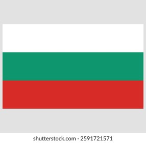 Bulgaria Flag Vector Design ,Bulgaria EPS File