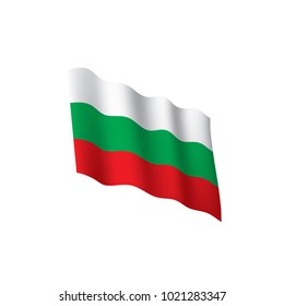 Bulgaria flag, vector illustration