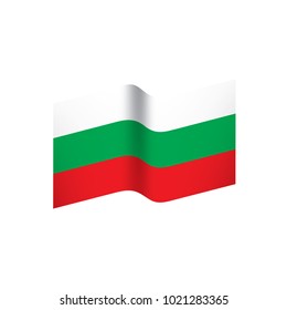Bulgaria flag, vector illustration