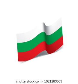 Bulgaria flag, vector illustration