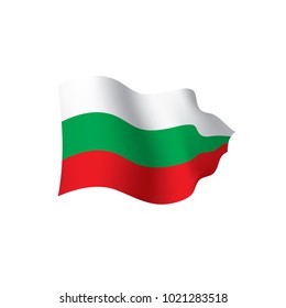 Bulgaria flag, vector illustration