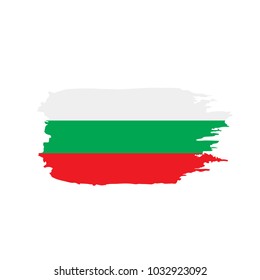 Bulgaria flag, vector illustration