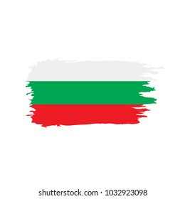 Bulgaria flag, vector illustration