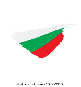 Bulgaria flag, vector illustration