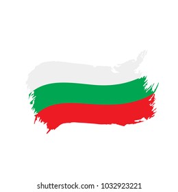 Bulgaria flag, vector illustration