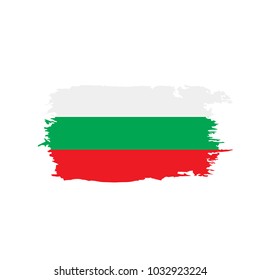 Bulgaria flag, vector illustration