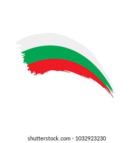 Bulgaria flag, vector illustration