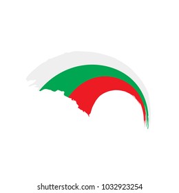 Bulgaria flag, vector illustration