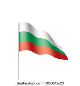 Bulgaria flag, vector illustration