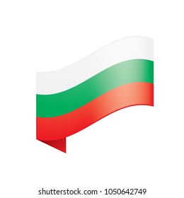 Bulgaria flag, vector illustration