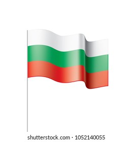 Bulgaria flag, vector illustration