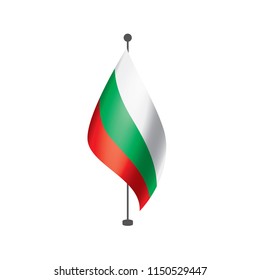 Bulgaria flag, vector illustration