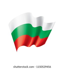 Bulgaria flag, vector illustration