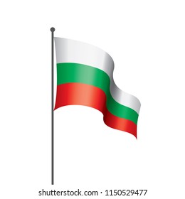 Bulgaria flag, vector illustration