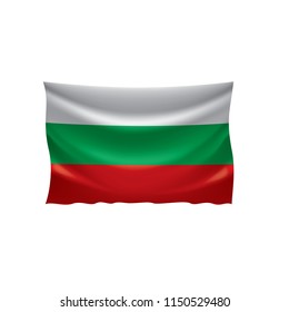 Bulgaria flag, vector illustration