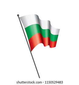 Bulgaria flag, vector illustration
