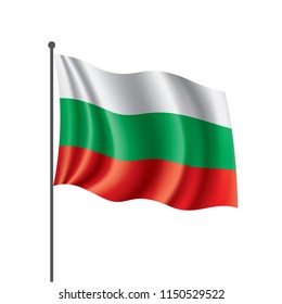 Bulgaria flag, vector illustration
