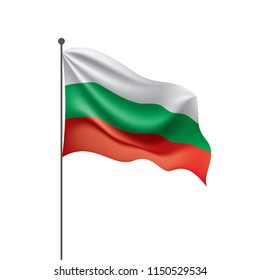 Bulgaria flag, vector illustration