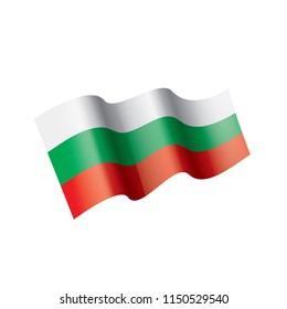 Bulgaria flag, vector illustration