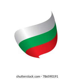Bulgaria flag, vector illustration
