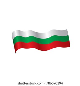 Bulgaria flag, vector illustration