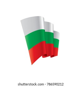Bulgaria flag, vector illustration