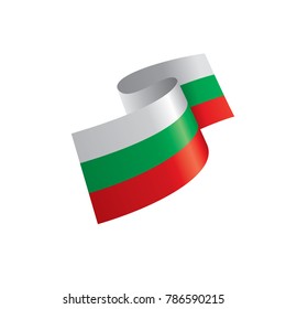 Bulgaria flag, vector illustration