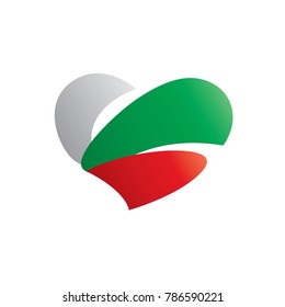 Bulgaria flag, vector illustration