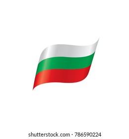 Bulgaria flag, vector illustration