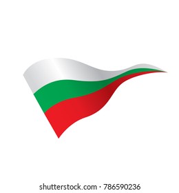 Bulgaria flag, vector illustration