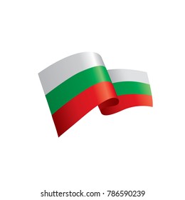 Bulgaria flag, vector illustration