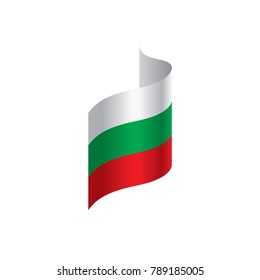 Bulgaria flag, vector illustration