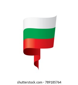 Bulgaria flag, vector illustration