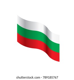 Bulgaria flag, vector illustration