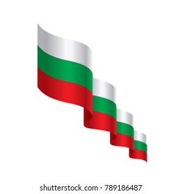 Bulgaria flag, vector illustration