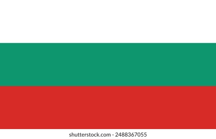 Bulgaria flag. flag of Bulgaria vector illustration isolated editable design for Bulgaria Liberation Day 3 March, flyer poster banner social media and websites.